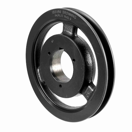 Browning 1 Groove Cast Iron Bushed Bore Multiple Sheave, 1B5V86 1B5V86